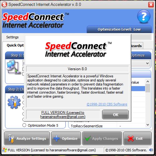 speedconnect internet accelerator 10